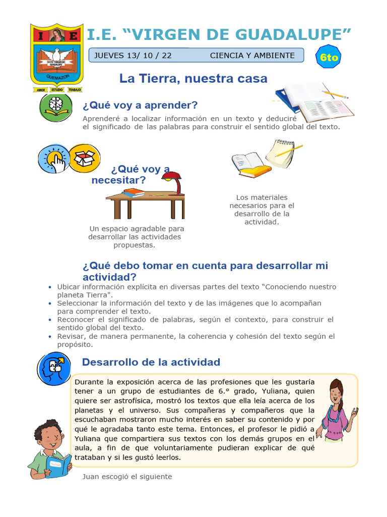 Tierra Nuestra Casa Pdf Atmósfera Tierra