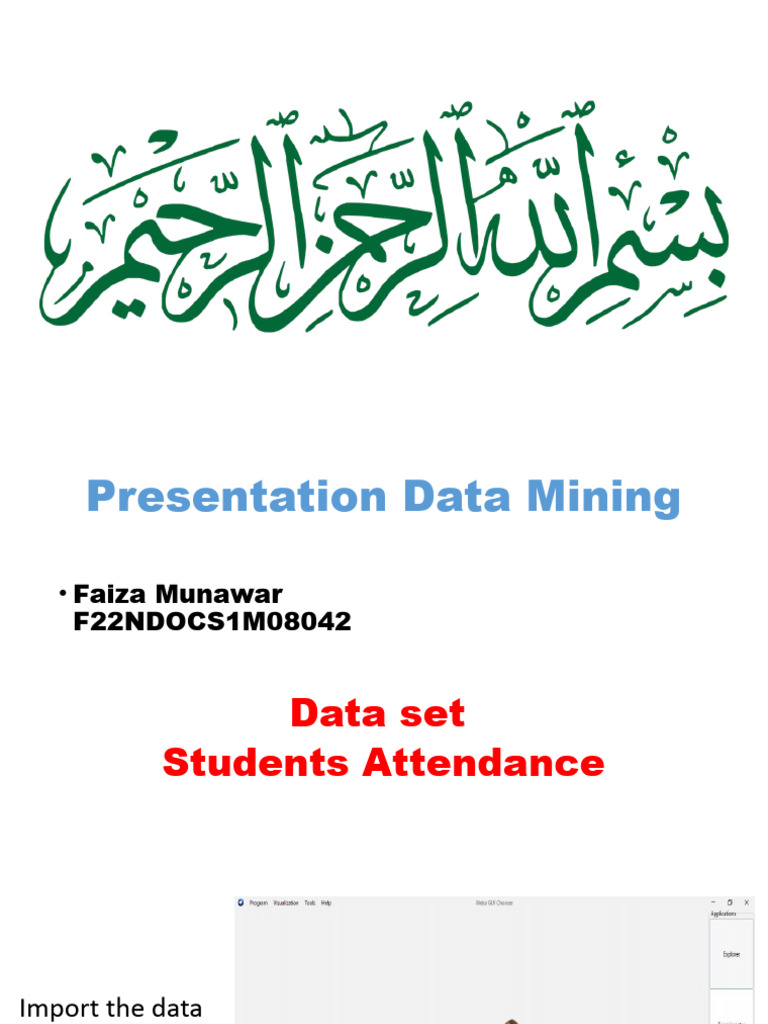 Fiza Presentation | PDF