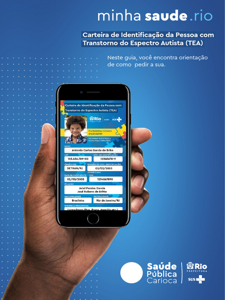 Guia para Solicitação da CIPTEA | PDF | Espectro do autismo | Passaporte
