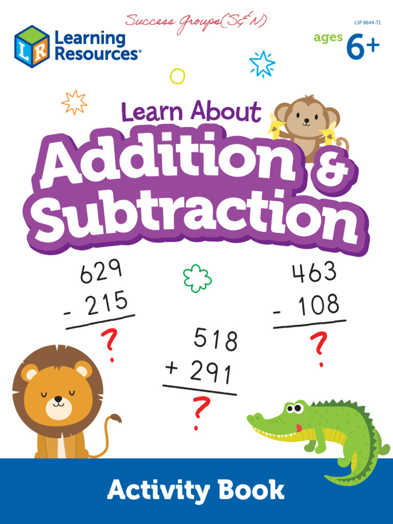 Math Activity Book for Ages 6+ | PDF