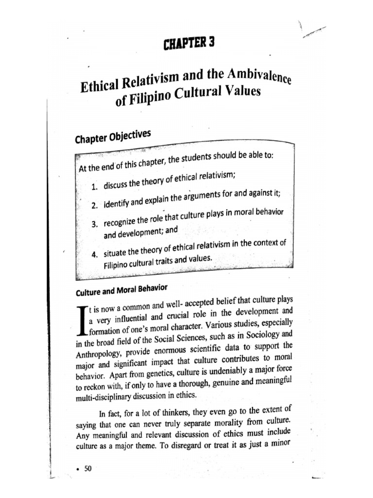 Ethical Relativism And The Ambivalence Pdf