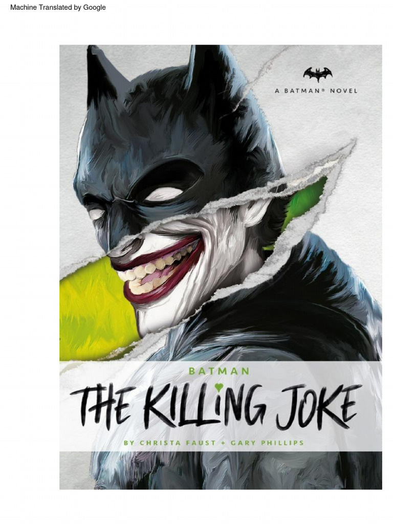 Romances Da DC Comics - Batman, A Piada Mortal | PDF | Batman | Dirigível, image size:768x1024