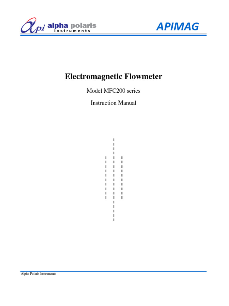 MFC200 Series Flowmeter Manual | PDF | Power Supply | Flow Measurement