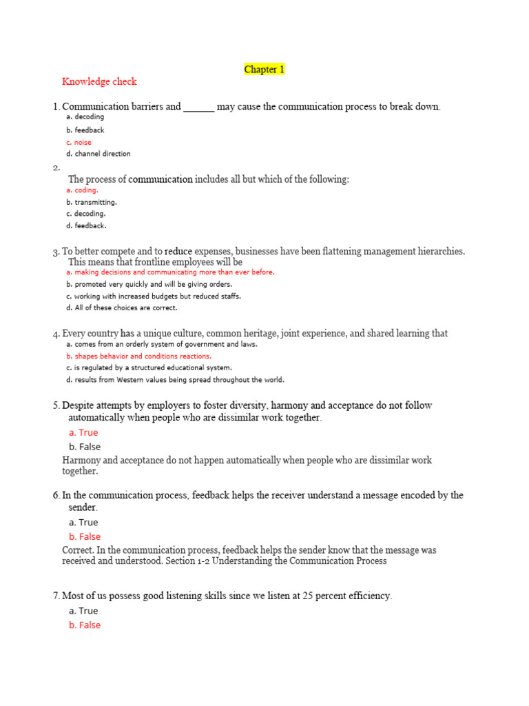 Chapter 1 Download Free Pdf Communication Nonverbal Communication