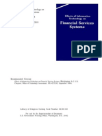 Effects of Information Technology On Financial Services Systems