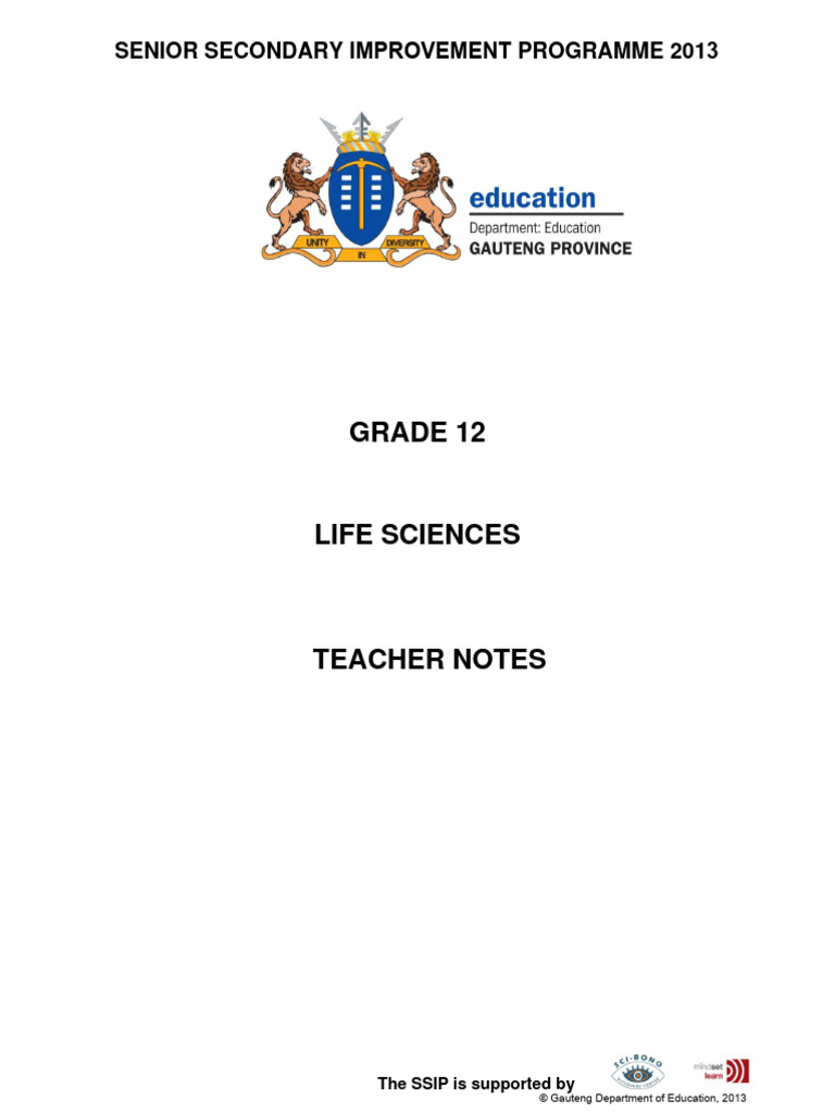 Grade 12 Life Sciences Evolution Notes | PDF | Cloning | Evolution