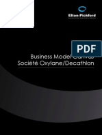 Etude Business Model Decathlon Oxylane