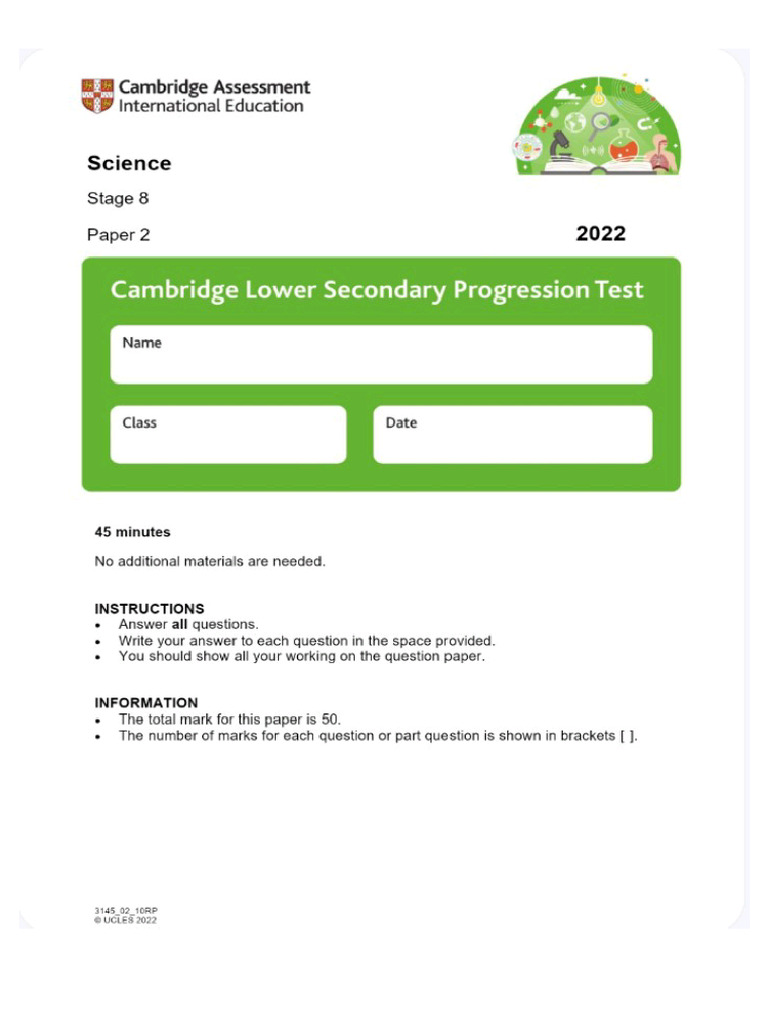 Science Pp2 2022 Pdf