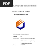 Download Laporan Korosi Berbagai Larutan Kel 3 by Erickson Hamonangan Panjaitan SN74149245 doc pdf