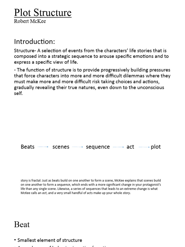 Understanding Plot Structure in Storytelling | PDF | Plot (Narrative ...