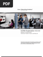 CCNA Exploration 4.0.4.0 Instructor Packet Tracer Lab Manual