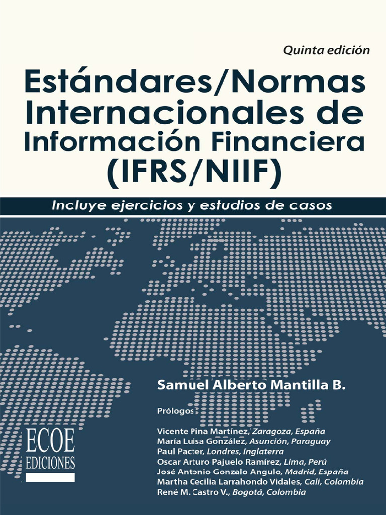 Estandares Normas Internacionales de Información Financiera IFRS NIIF ...