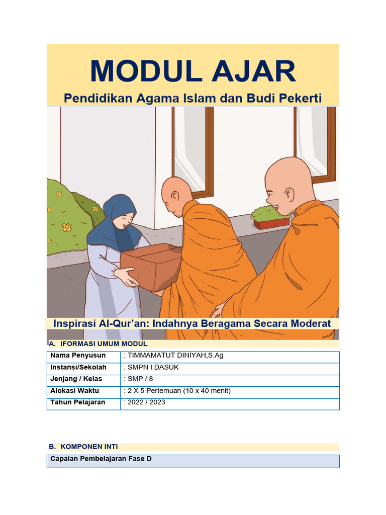 Indahnya Beragama Secara Moderat | PDF