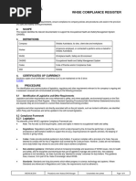 Safe Work Instruction Template | PDF | Occupational Safety And Health ...