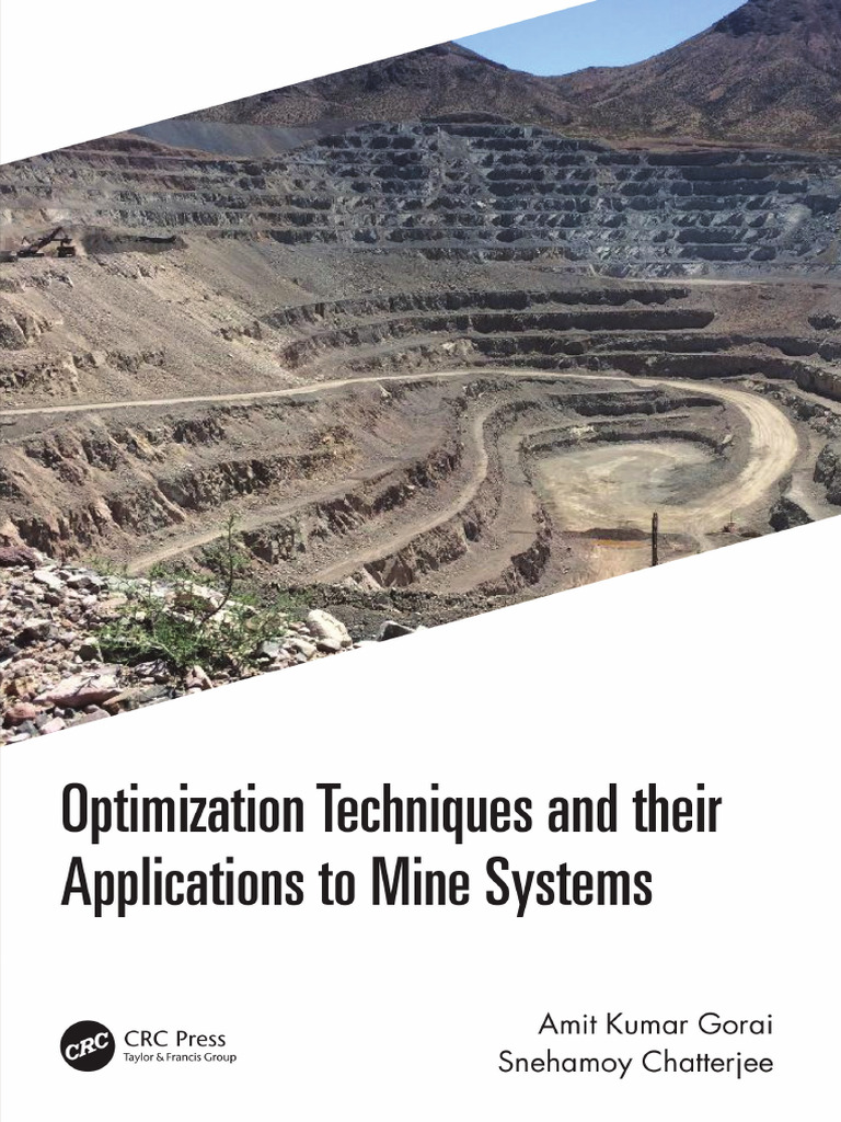 Optimization Techniques and Their Applications To Mine | PDF | System ...