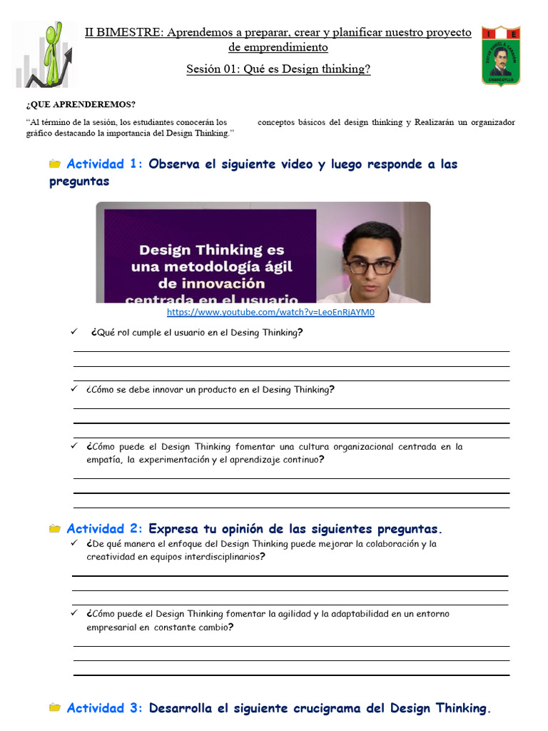 Introducción al Design Thinking y su Importancia | PDF | El pensamiento ...