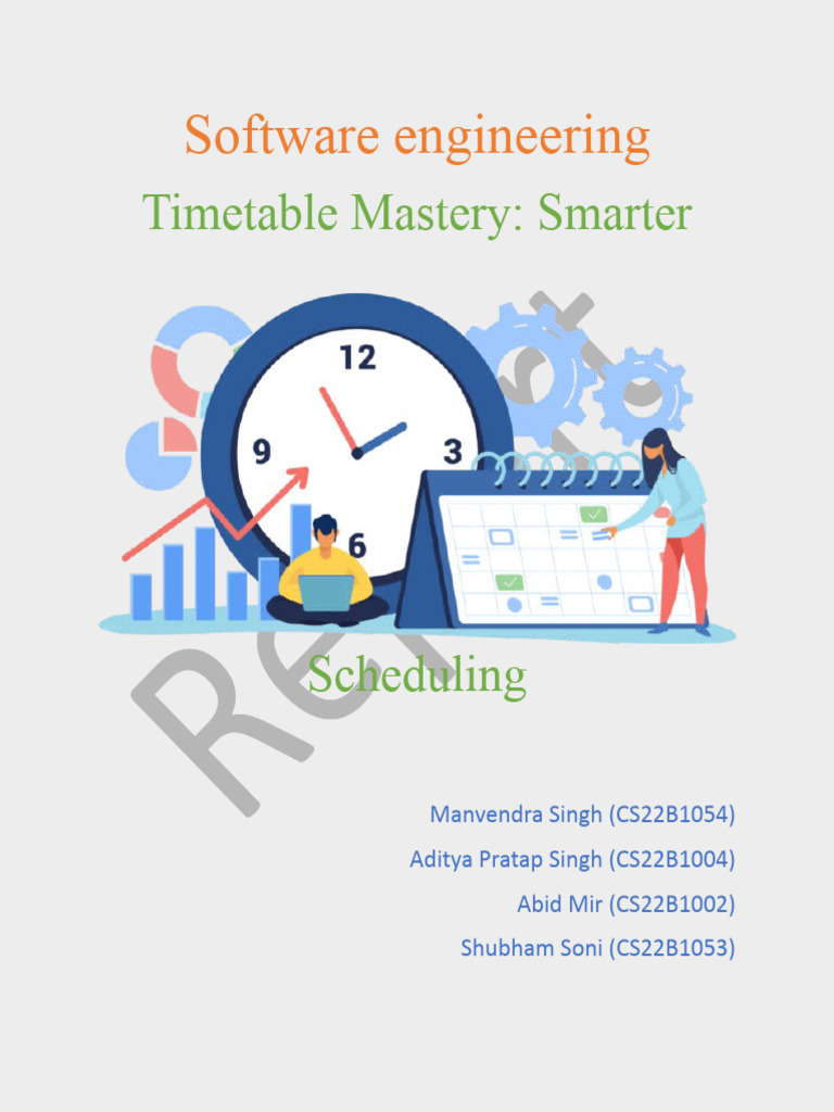 Timetable Scheduler Software Report | PDF | User Interface | Usability