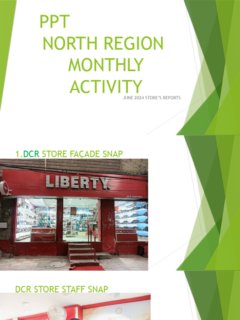 North Region Store Activity Report June 2024 | PDF