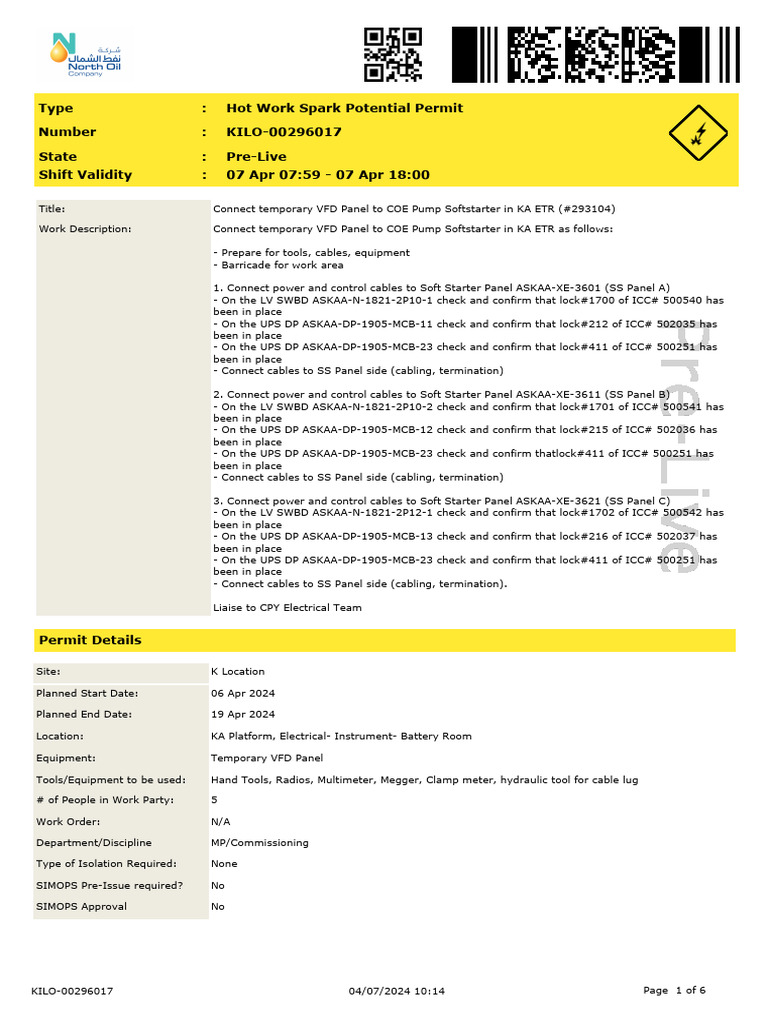 Variable-frequency drive visual data 4
