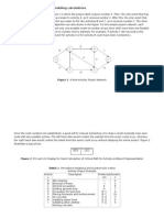 Example: Critical Path Scheduling Calculations: Figure 1 A Nine-Activity Project Network