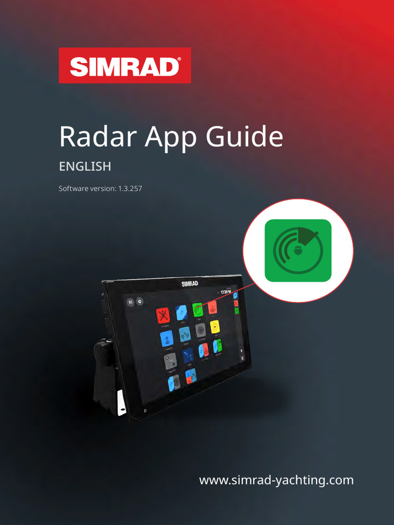 Simrad Radar App User Guide | PDF | Radar | Electromagnetic Interference