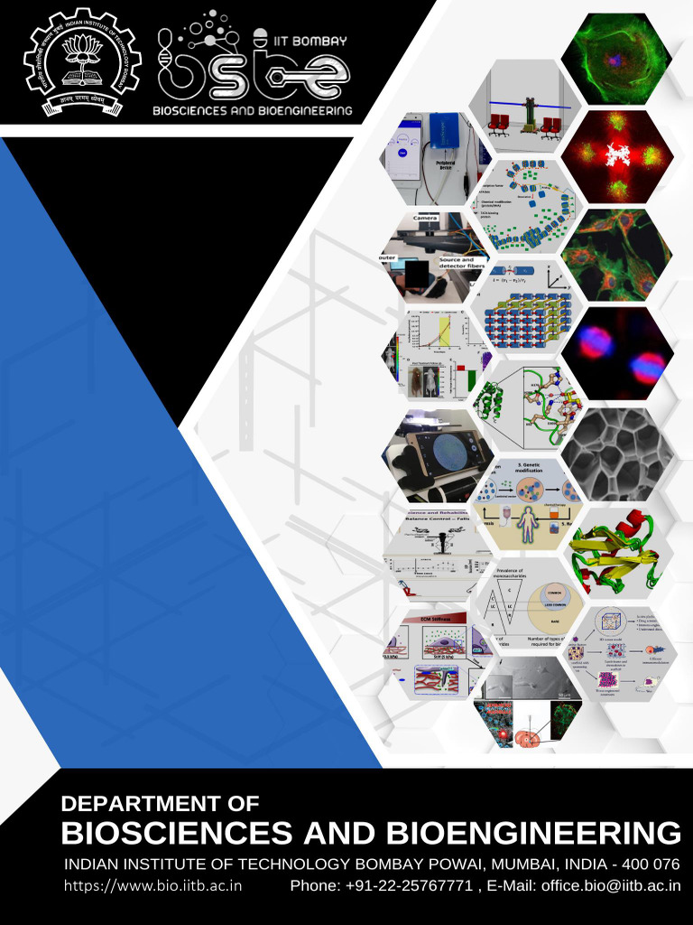 BSBE Department Overview at IIT Bombay | PDF | Virus | Genomics