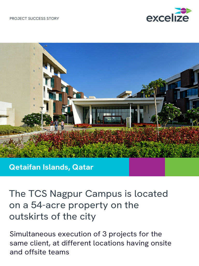 TCS Nagpur Campus Project Overview | PDF | Building Information ...