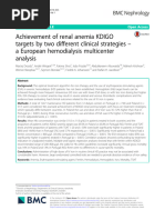 KDIGO 2025 Anemia in CKD Guidelines | PDF | Intravenous Therapy | Iron