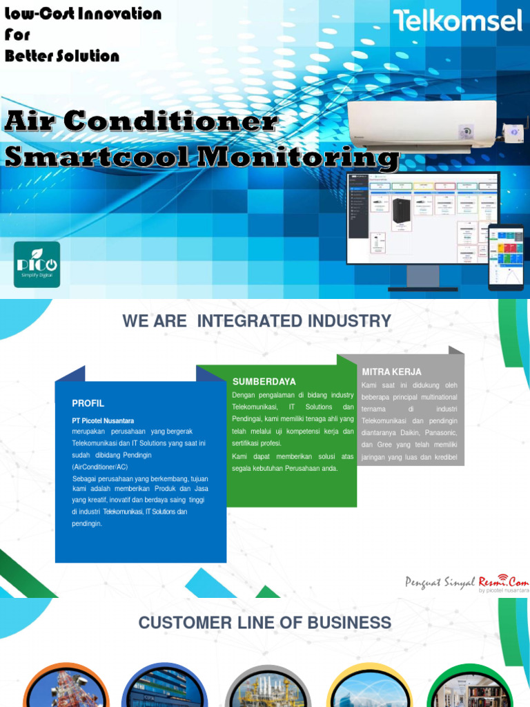 Solusi Monitoring AC Smartcool | PDF