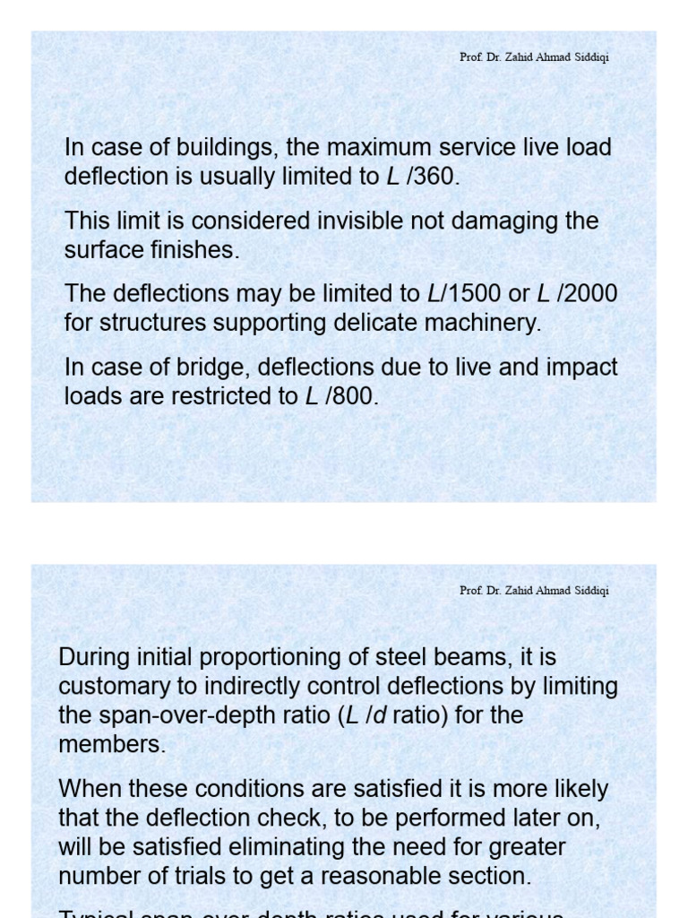 9 - Analysis & Design of Beams | PDF | Beam (Structure) | Buckling