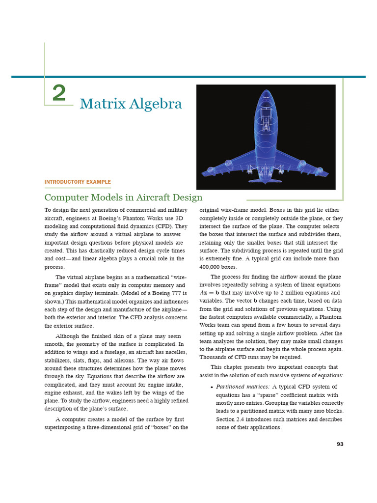 2.1 Matrix Operations | PDF