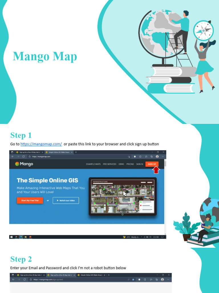 How to Sign Up for Mango Map | PDF
