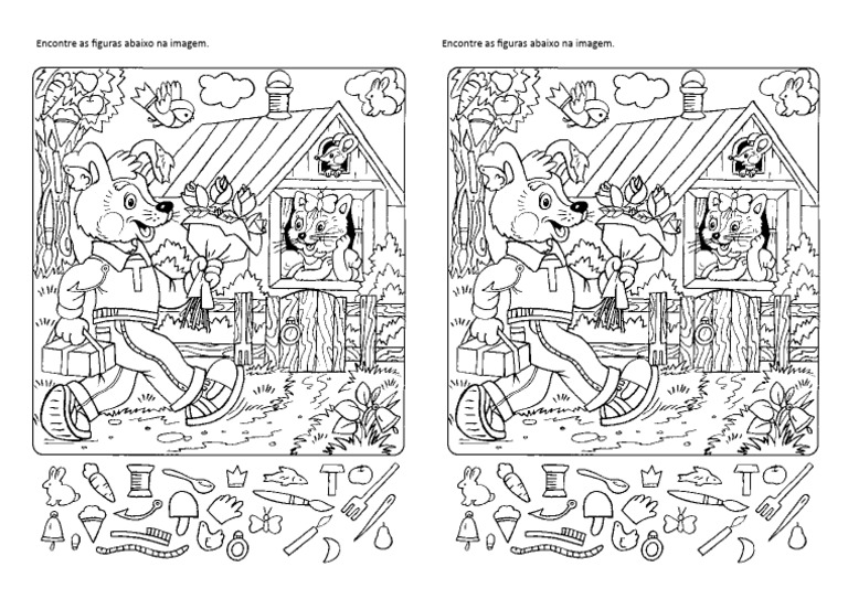 Encontre Figuras Na Imagem Pdf