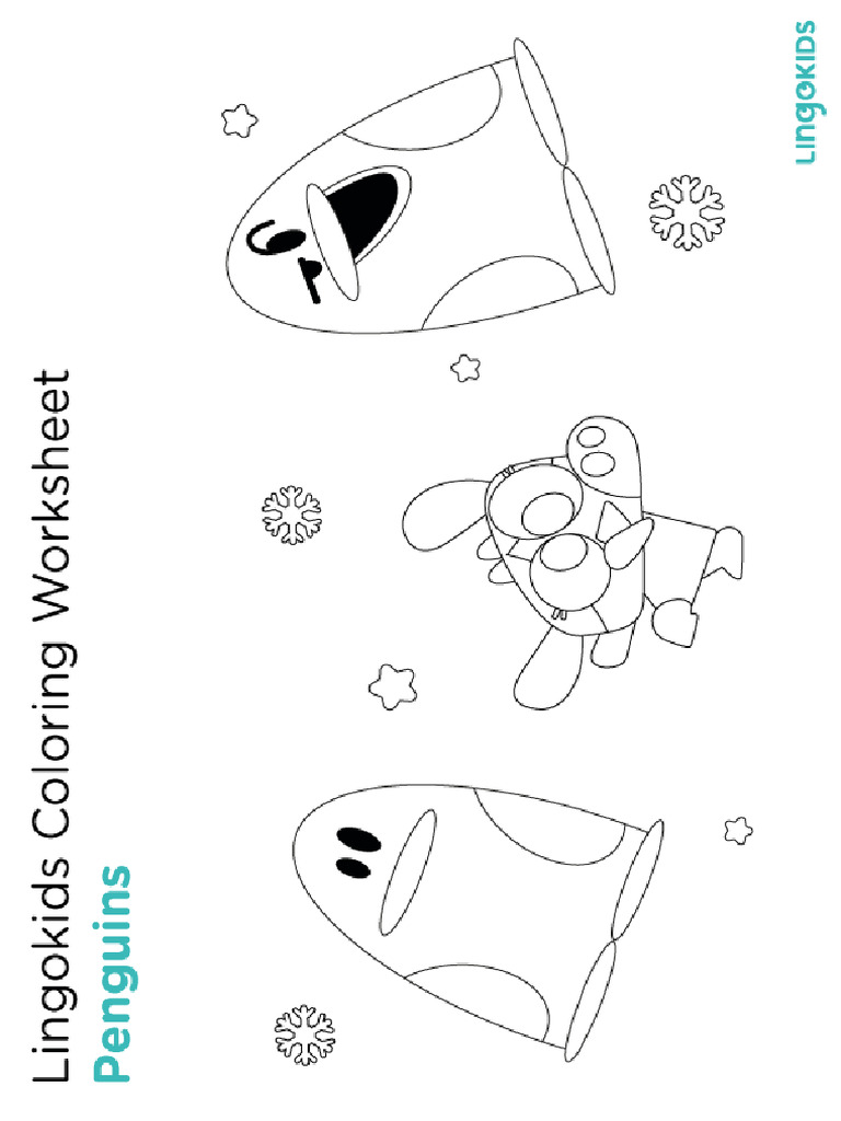 Lingokids Coloring Worksheet | PDF