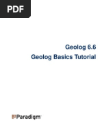 Download Geolog66 Basics Tutorial by quarz11 SN74162558 doc pdf
