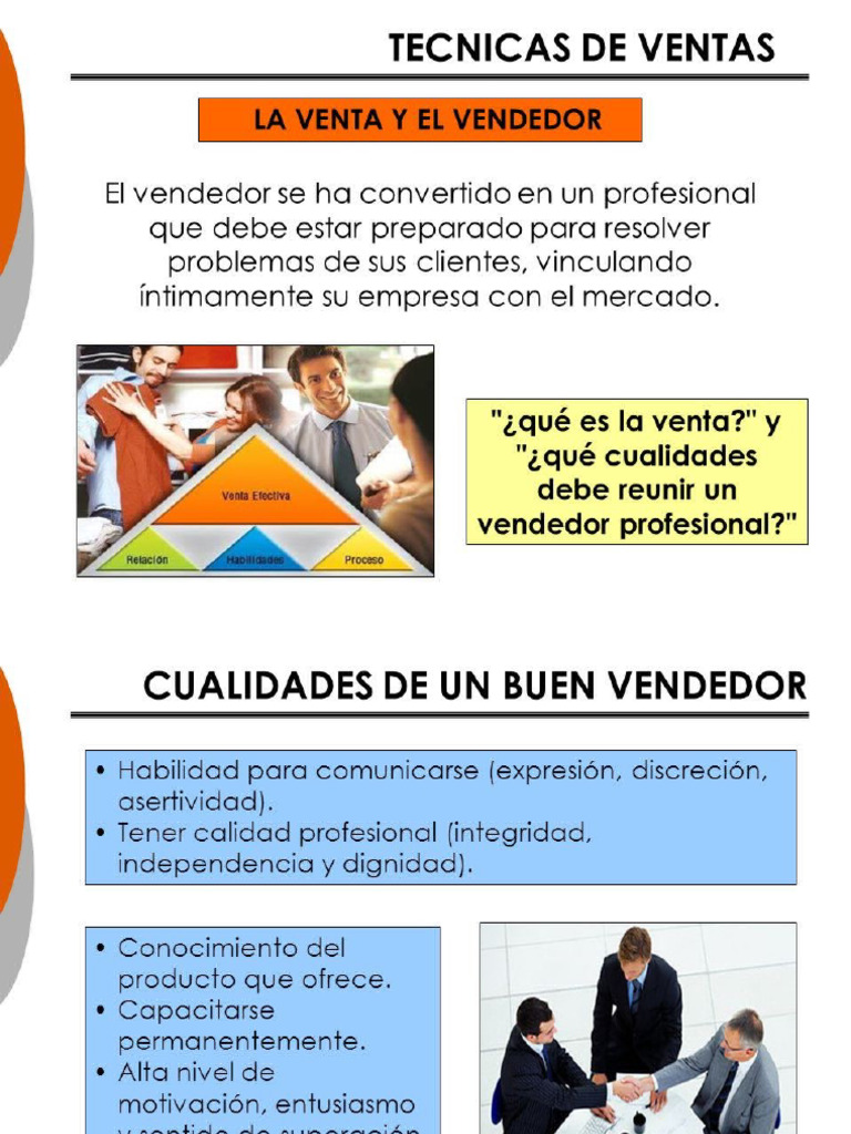 Tecnica de Ventas | PDF