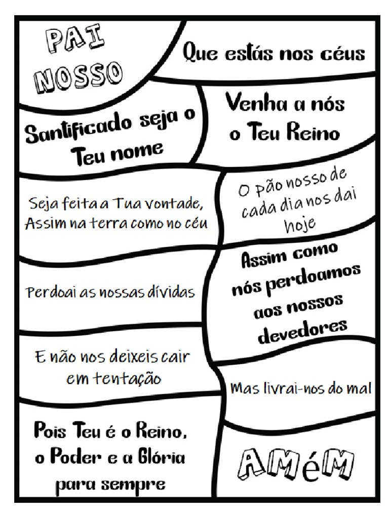 Pai Nosso Puzzle Pdf