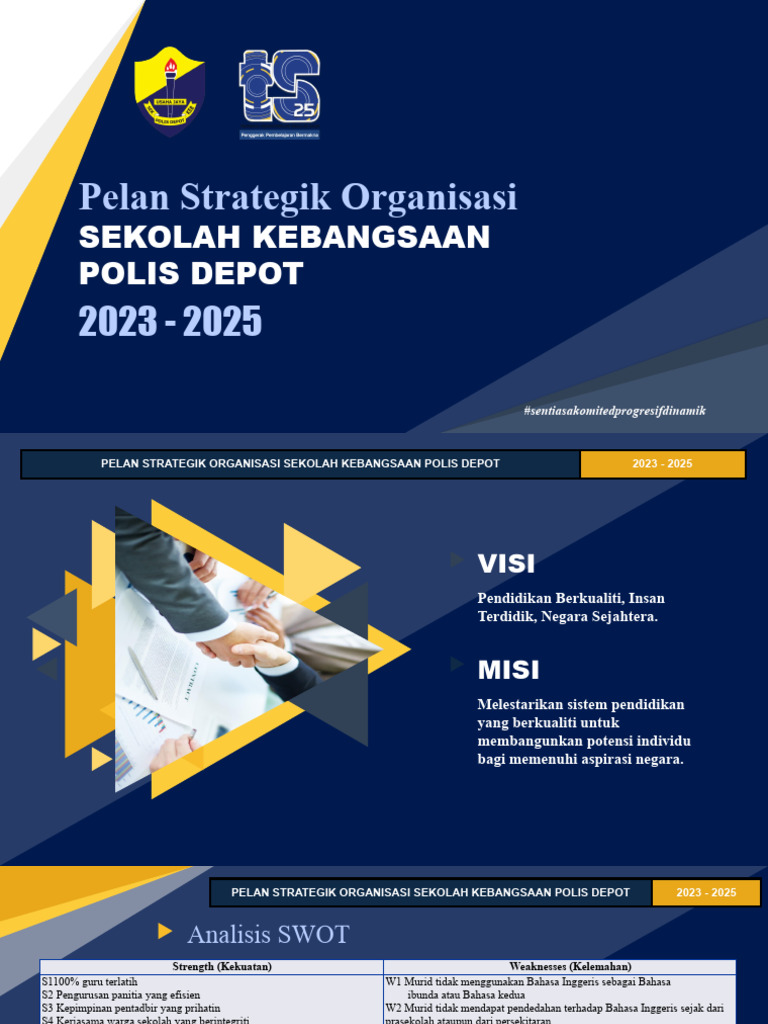 (2023-2025) Contoh Pelan Strategik Organisasi Panitia SKPD | PDF
