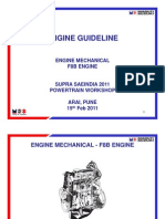 Engine Guideline Engine Guideline: Engine Mechanical F8B Engine