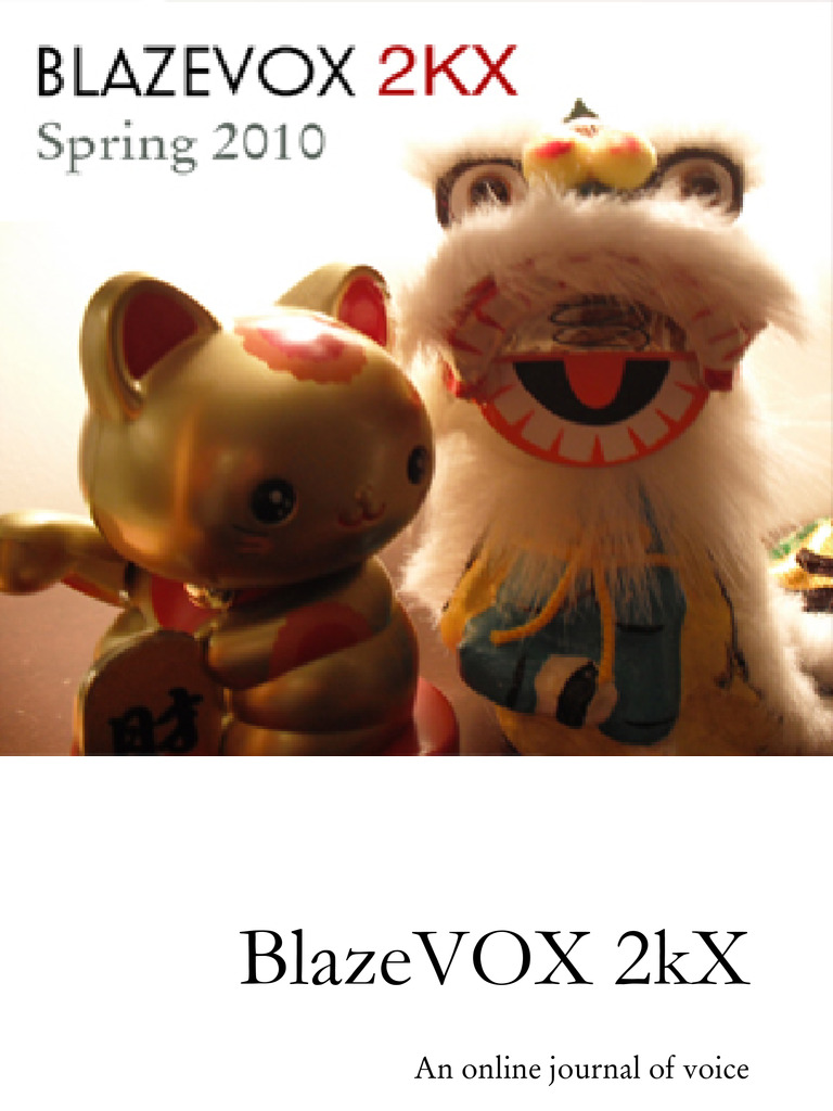 BlazeVOX 2k10 Spring 2010 | PDF