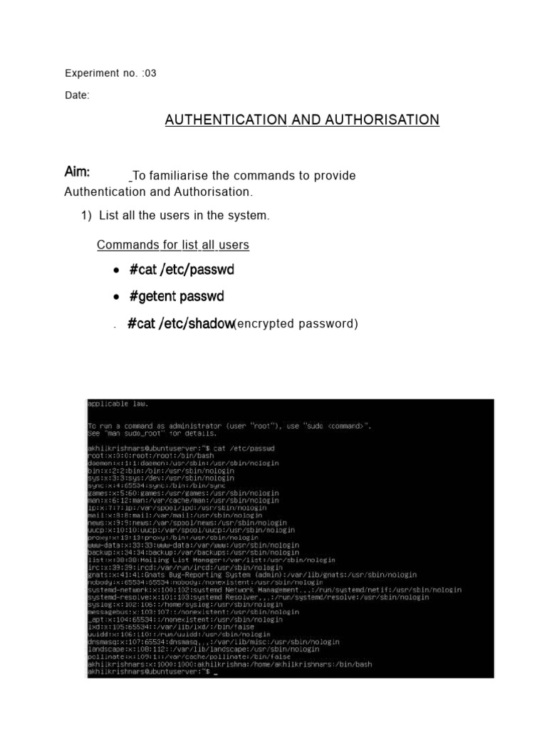 Akhil experiment 3 for fdisk pdf user computing password