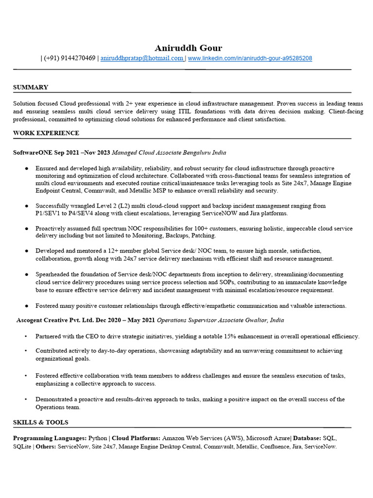 Commvault Cloud Solutions Expert Profile | PDF | Cloud Computing ...