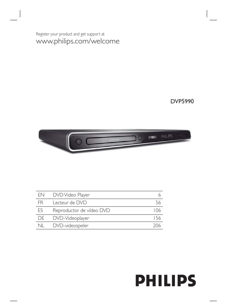 Register Your Product and Get Support at | PDF | Hdmi | Compact Disc