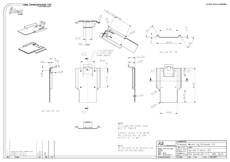 S3 Bracket Drawing | PDF