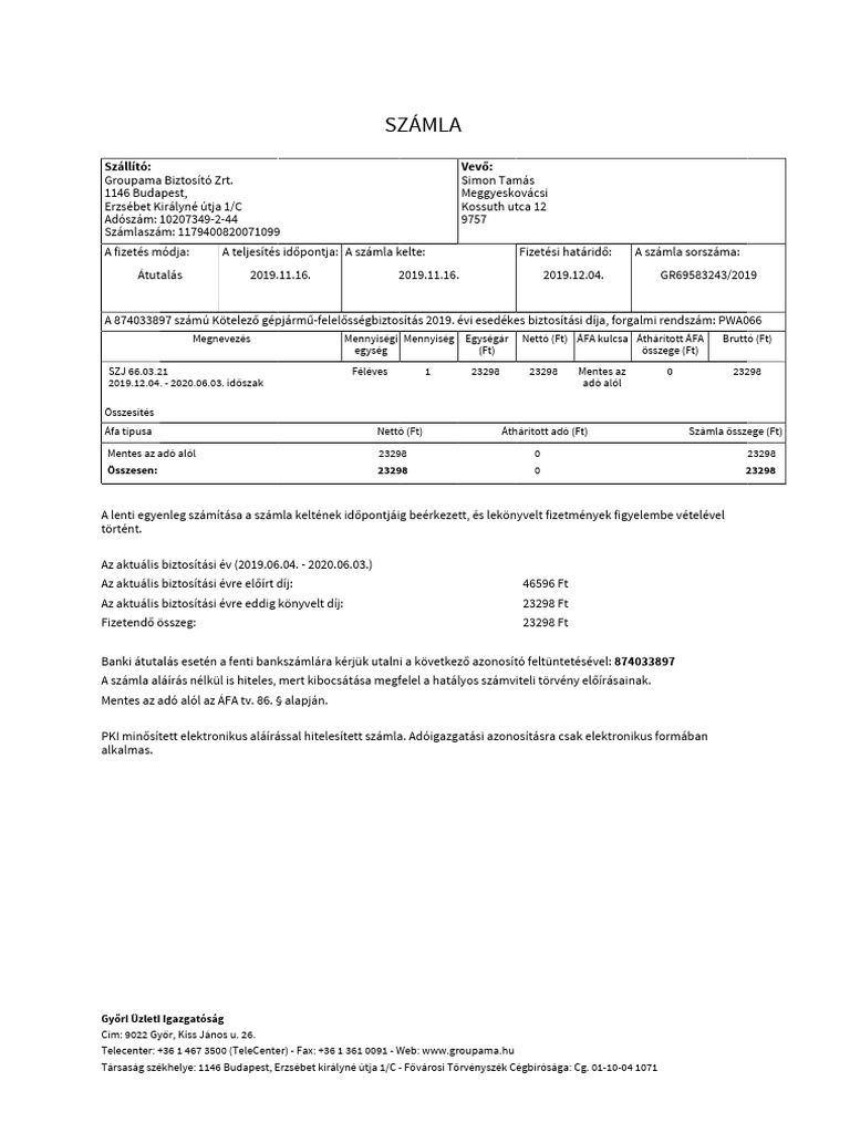 Invoice | PDF