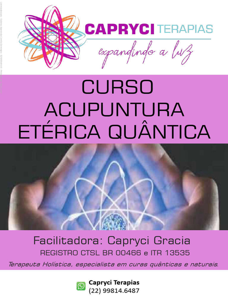 Curso de Acupuntura Etérica Quântica | PDF | Física | Mecânica Quântica