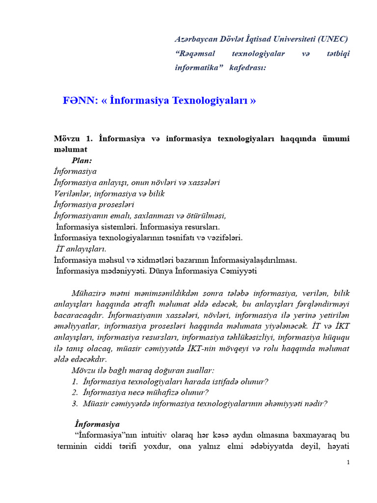 It 3 | PDF