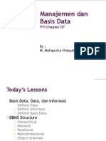 PTI - Manajemen Data