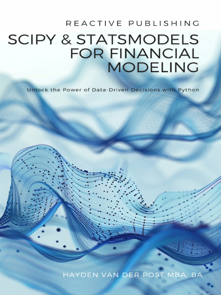 SciPy and StatsModels For Finan - Publishing, Reactive | PDF ...