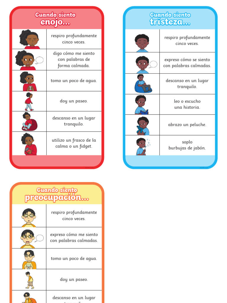 Estrategias de Regulación Emocional Infantil | PDF